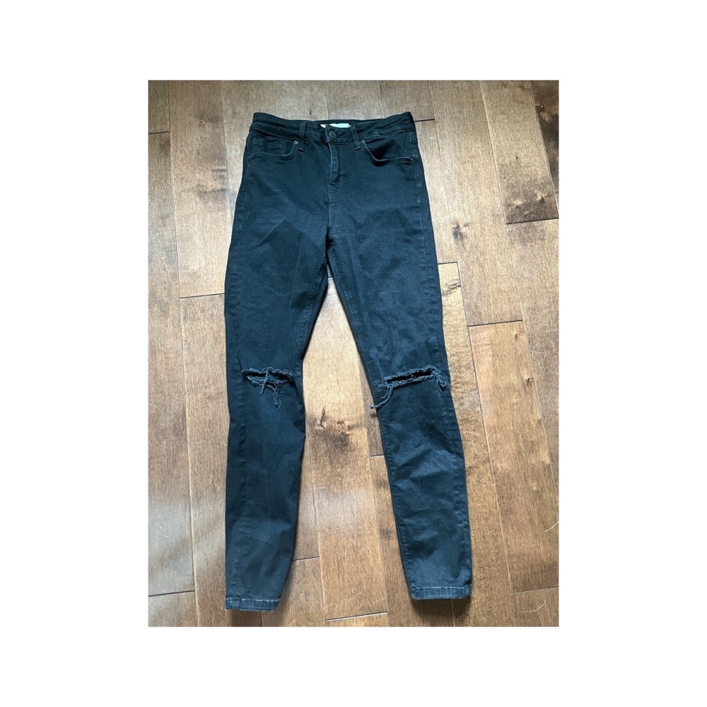 Topshop moto jeans.